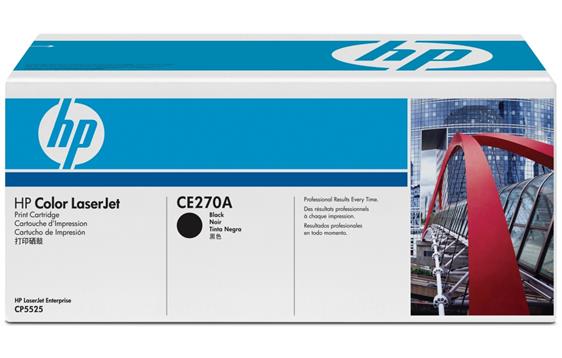 774856 HP CE270A Toner HP CE270A 13.5K sort 